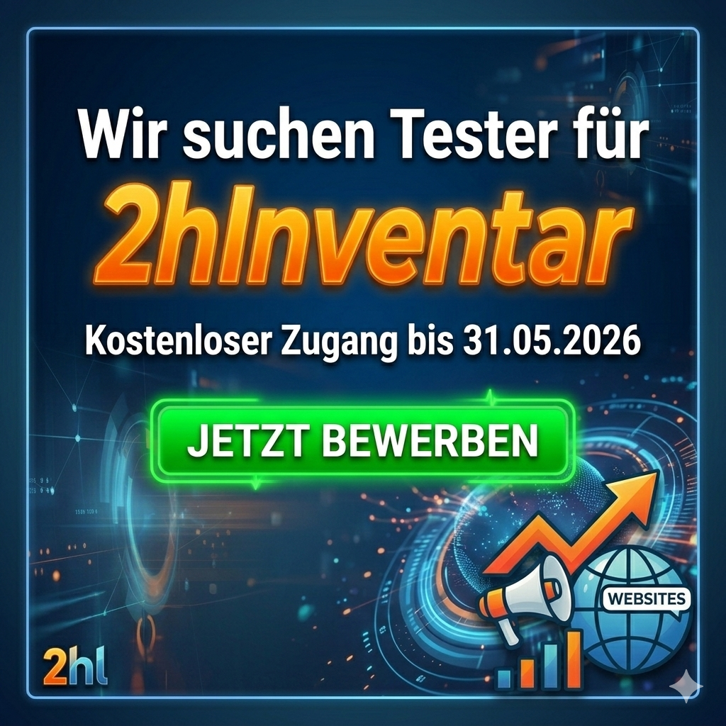2hInventar Produkttester gesucht
