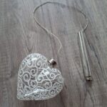 Deko Herz mit Lichtern